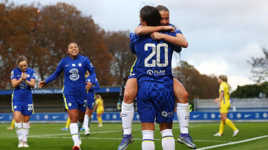 Sam Kerr and Fran Kirby took 2021 by storm