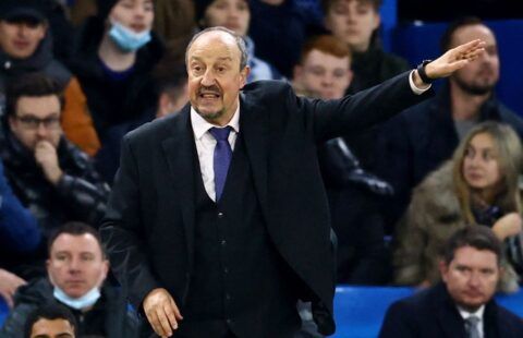Everton manager Rafa Benitez