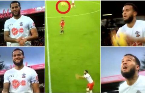 Worst throw-in ever? Ryan Bertrand's class reaction to 2017 failure v Bournemouth