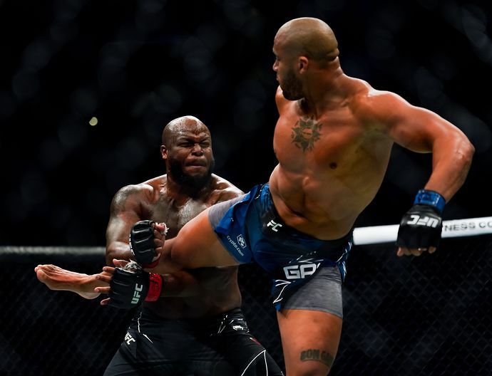Ciryl Gane knocked out Derrick Lewis in the main event of UFC 265