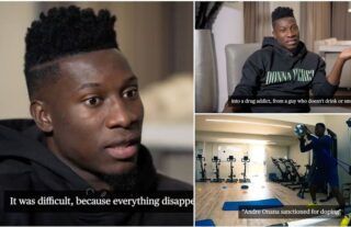 Andre Onana has opened up about his drugs ban