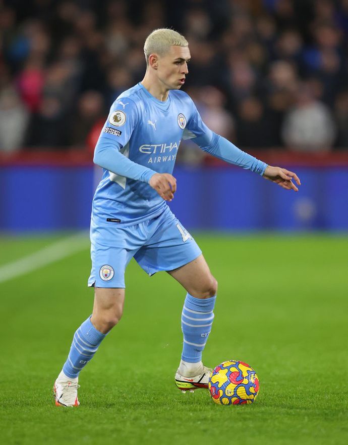 Foden with Man City