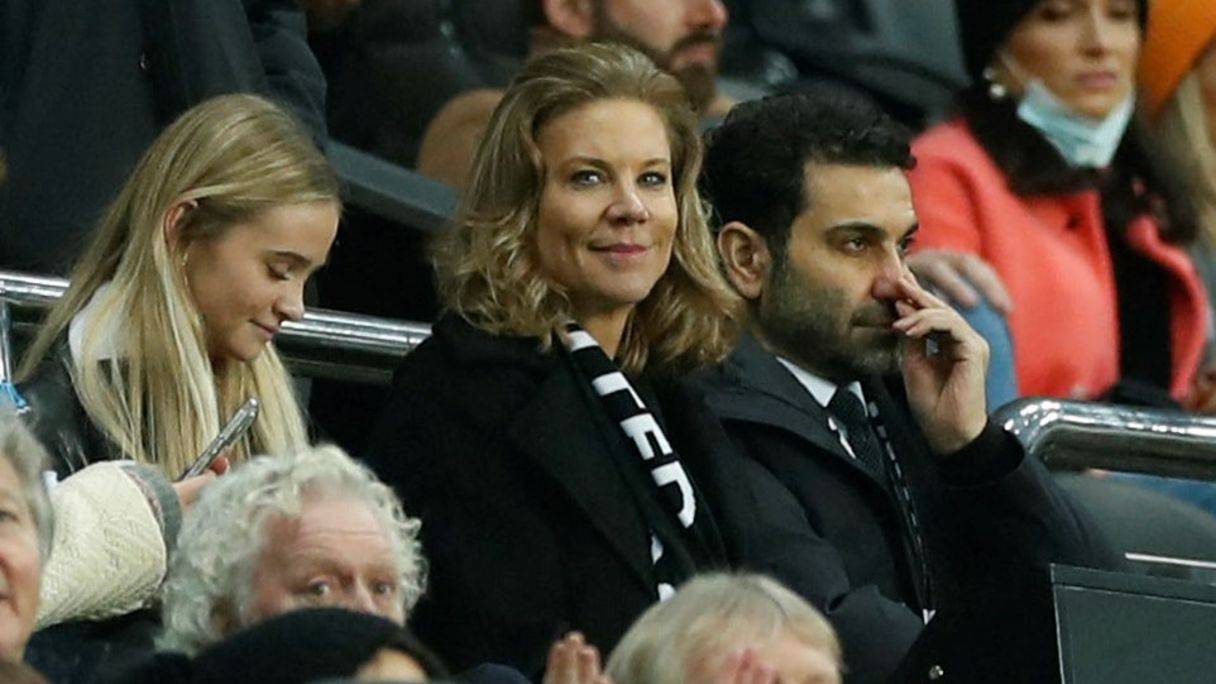 Newcastle United co-owners Amanda Staveley and Mehrdad Ghodoussi