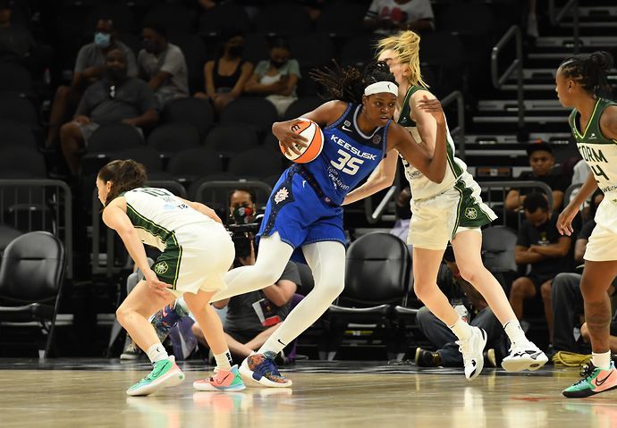 Jonquel Jones has been included in the GiveMeSport Women power rankings for 2021
