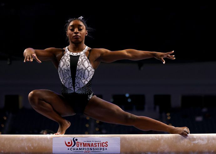 Simone Biles has been included in the GiveMeSport Women power rankings for 2021