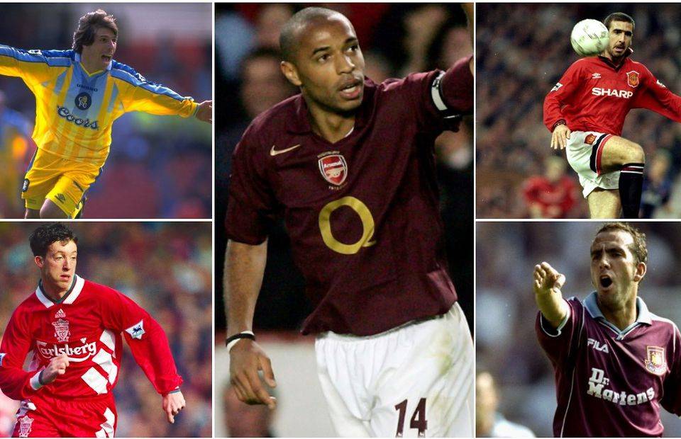 The 25 greatest kits in Premier League history have been named and ranked