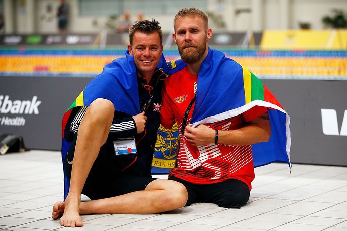 Mark Ormrod won four gold medals at the Invictus Games in 2018