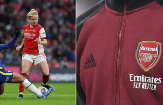 Arsenal star Beth Mead criticised Adidas as she revealed the club’s female players were not offered newly-released training kit