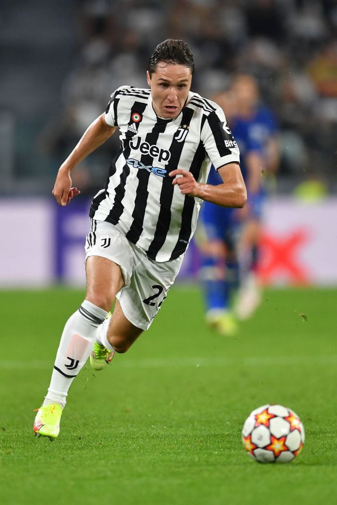 Chiesa with Juventus