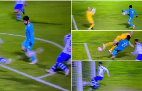 Aloycano scored a comical own-goal vs Real Madrid