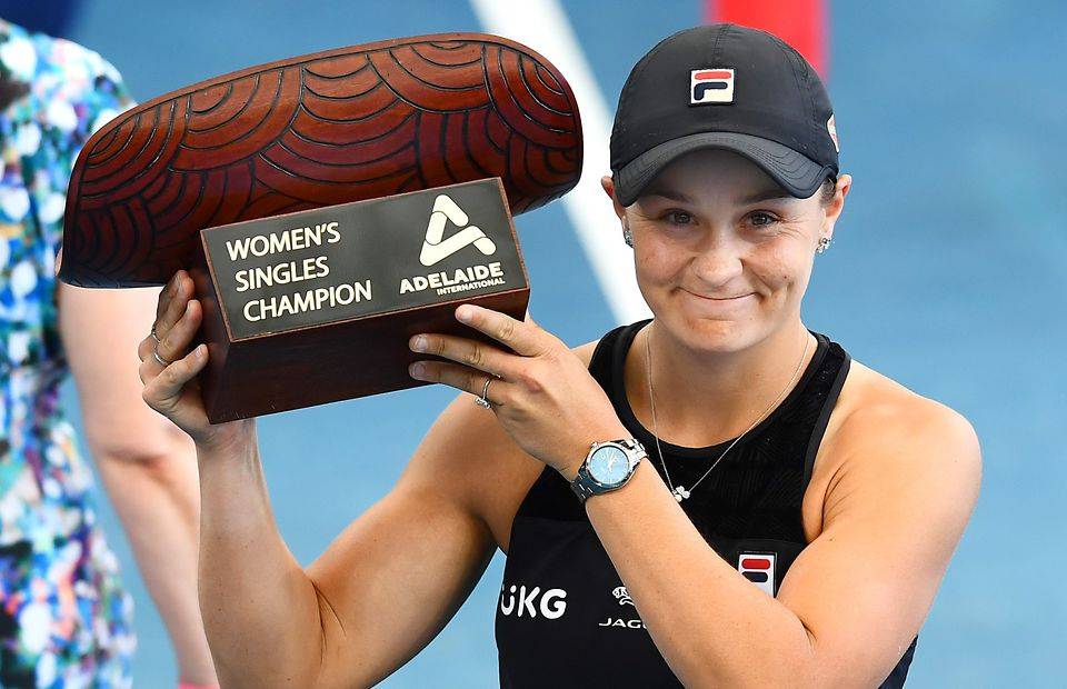 Ashleigh Barty has started her preparations for the Australian Open in the best possible way, triumphing at the Adelaide International