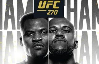 UFC 270 Poster