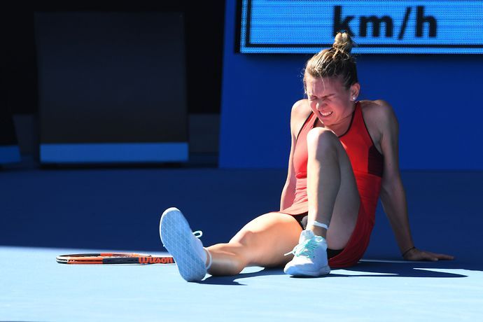 Simona Halep was injured for large parts of 2021