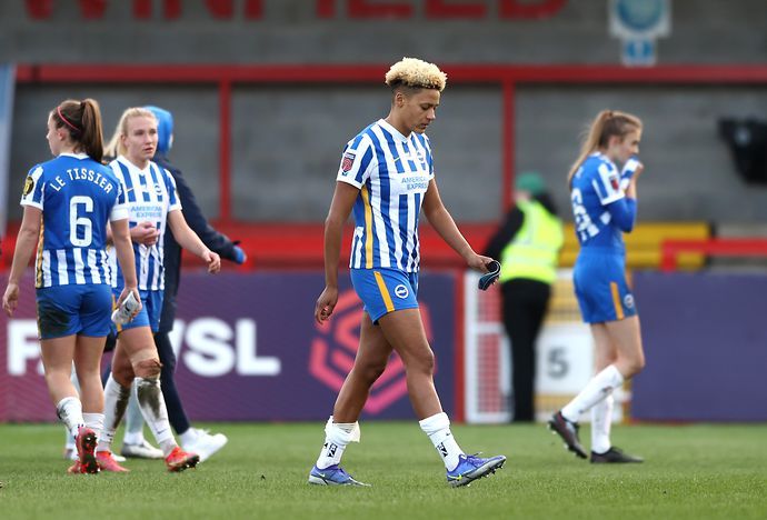 Brighton have experienced a dip in form in the Women's Super League