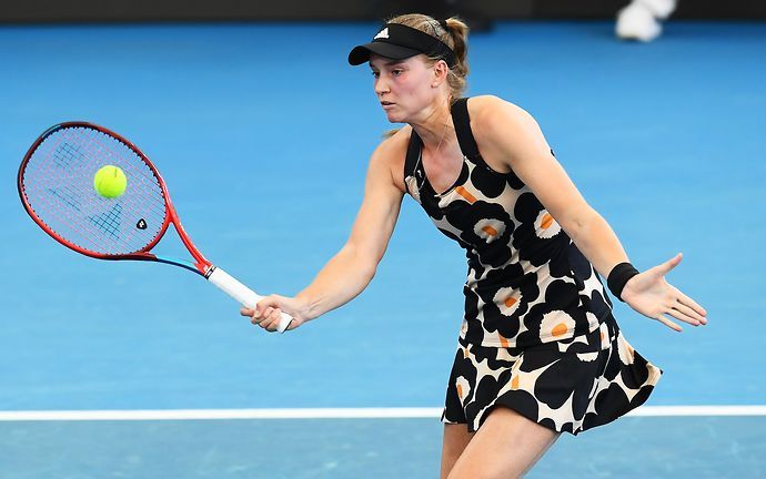 Elena Rybakina reached the Adelaide International final last week