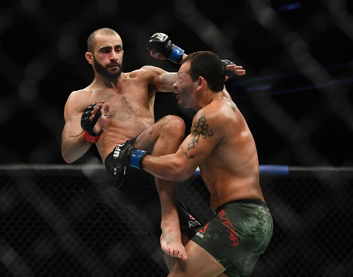 Giga Chikadze is undefeated in his UFC career with a record of 7-0