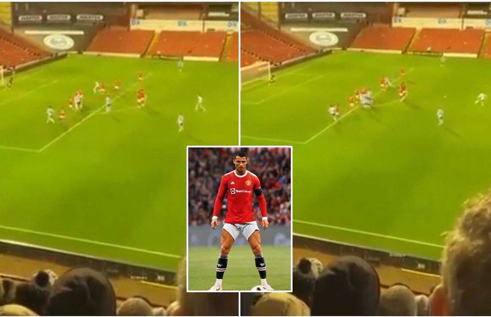 Barnsley fan's ill-timed Cristiano Ronaldo free-kick jibe v Barrow goes viral