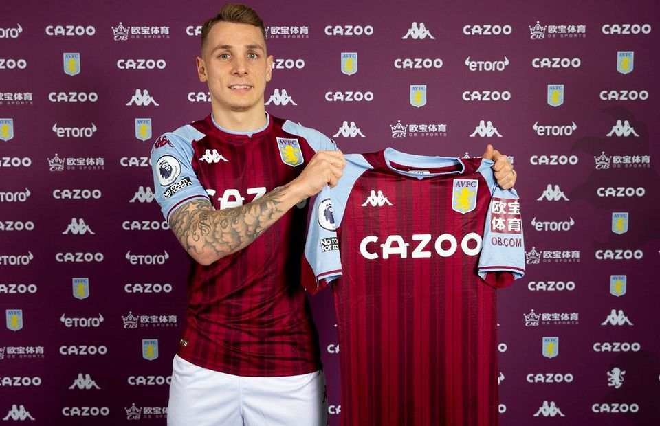 Lucas Digne signed for Aston Villa during the January Transfer Window 2022.