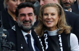 Newcastle United co-owners Yasir Al-Rumayyan and Amanda Staveley