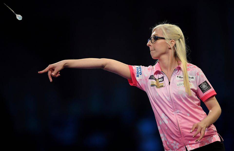 Darts trailblazer Fallon Sherrock is close to missing out on a PDC Tour Card after two defeats in the final stage of Q-School