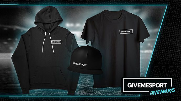 Enter the Giveaway to win up to £500 worth of GiveMeSport Merchandise!
