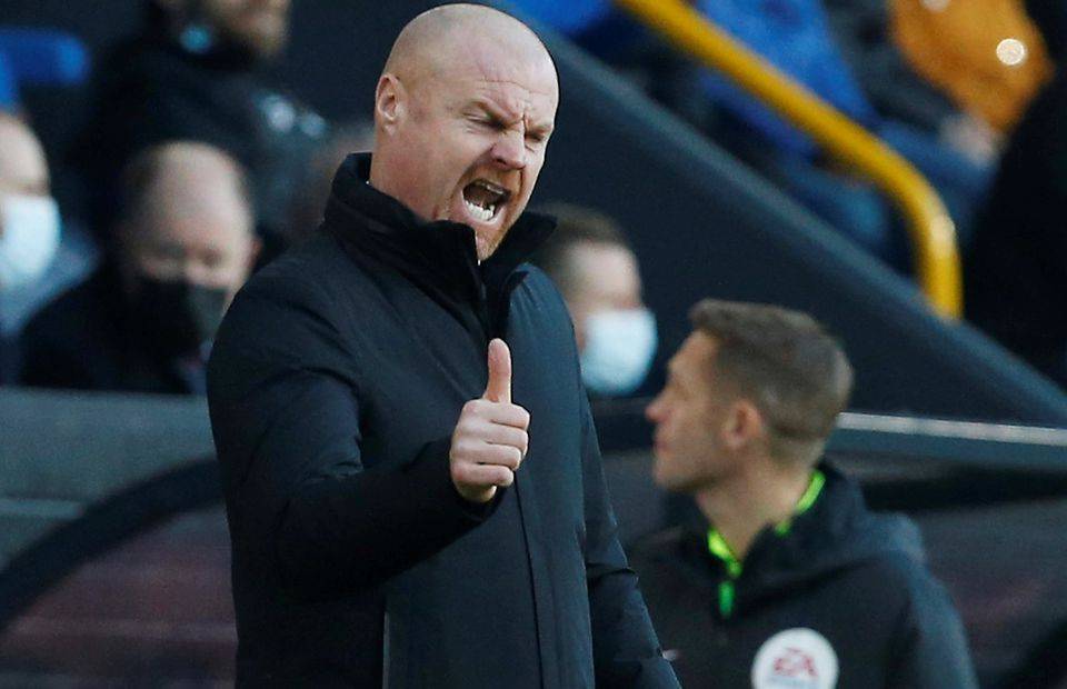 Burnley manager Sean Dyche could swoop for Cardiff City's Kieffer Moore