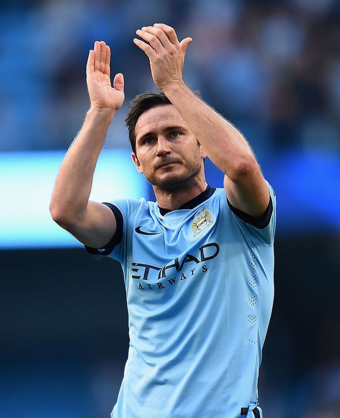 Lampard with Man City vs Chelsea