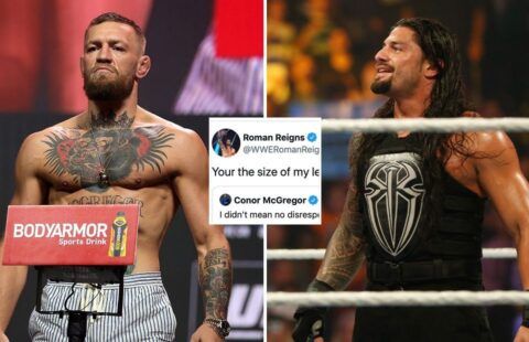 Roman Reigns had the perfect response to Conor Mcgregor's tweet