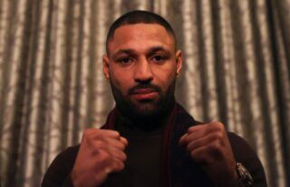Kell Brook warns Amir Khan he can’t wait to ‘punch his face in’ ahead of long-awaited grudge match