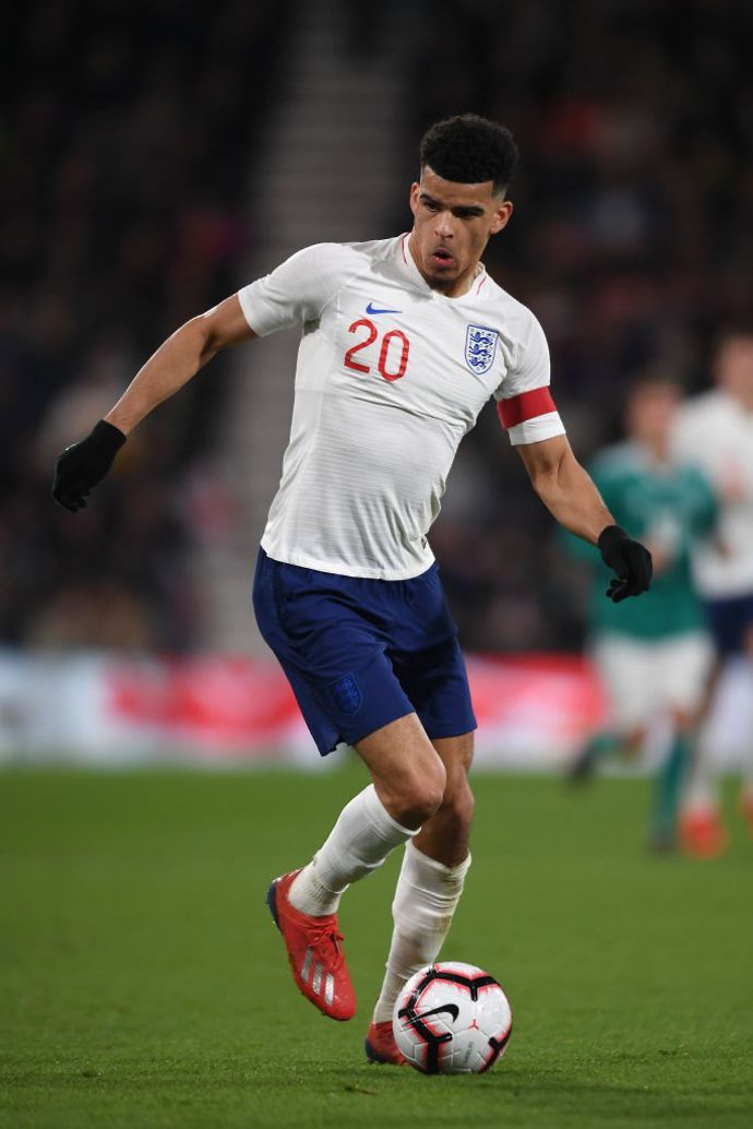 Solanke with England