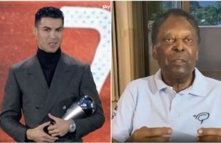 Pele congratulated Ronaldo on winning special FIFA award - Ronaldo replied brilliantly