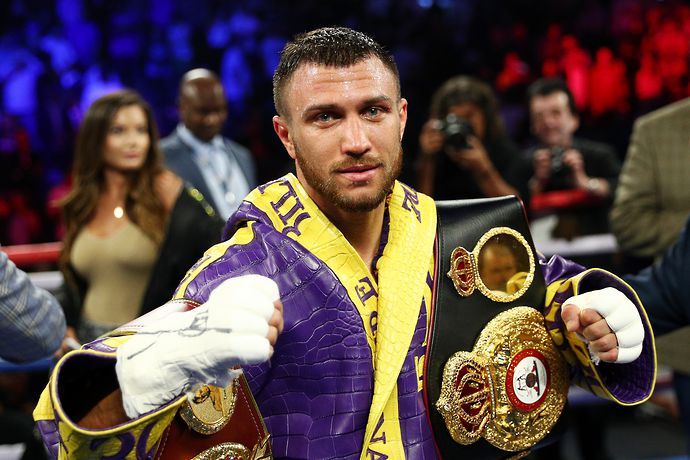 Vasyl Lomachenko has no qualms about facing George Kambosos Jr in his own back yard