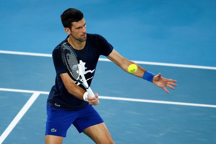 Novak Djokovic was unsurprisingly among the most abused tennis players of 2021