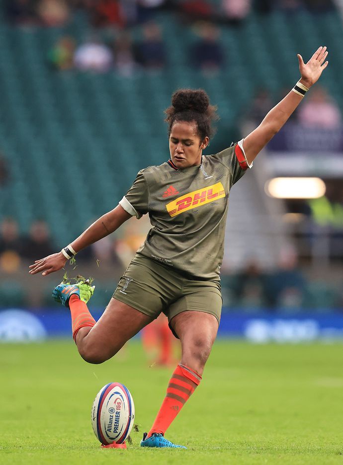 Harlequins Women played a historic rugby match in men's kit