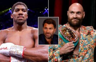 Anthony Joshua and Tyson Fury will fight each other before the end of next year, says Eddie Hearn