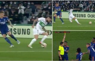 Toni Kroos was shown an extremely harsh booking vs Elche