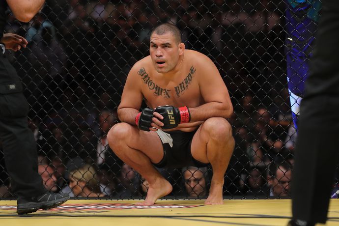 Cain Velasquez came in second on Michael Bisping's list of the all-time heavyweight greats
