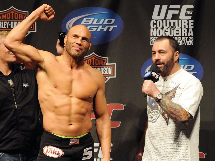 Randy Couture is the former two-weight world champion