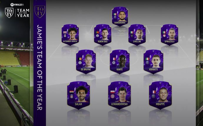 Carragher's TOTY