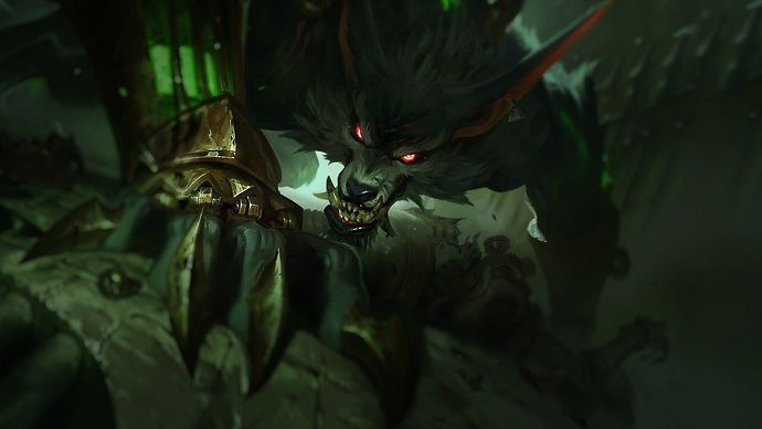 Warwick is one of a number of Champions in League of Legends.
