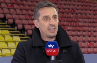Gary Neville has gone on a rant about Derby's situation
