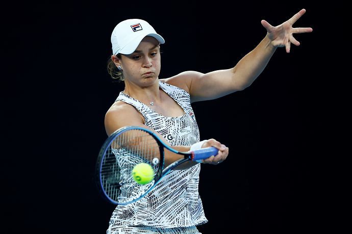 Ashleigh Barty is favourite to win the Australian Open