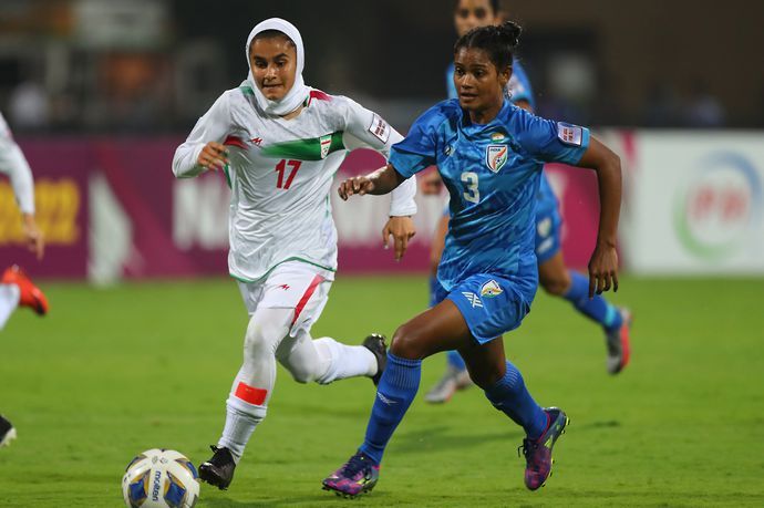 Iran made a historic debut appearance at the Women's Asian Cup