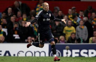 Arjen Robben scored an incredible goal vs Man Utd in 2010