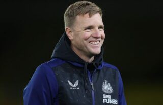 Newcastle United manager Eddie Howe after match