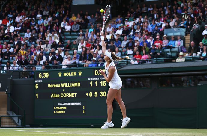 Alizé Cornet beat Serena Williams three times in 2014
