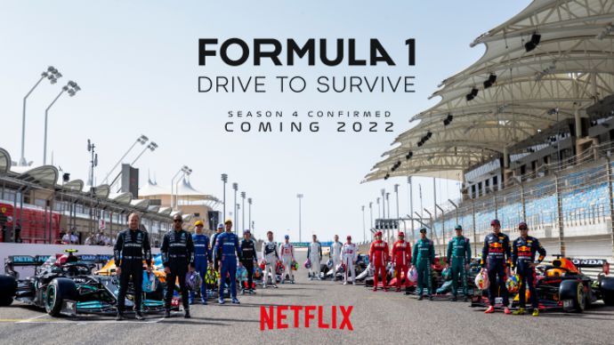 F1 Drive to Survive Season 5 is coming in 2022.
