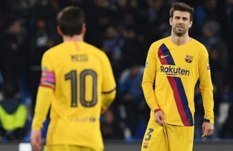 Gerard Pique was 'not invited' to Messi's dinner with Busquets and Alba