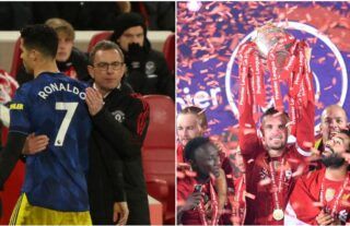 Liverpool could match Man United's trophy tally next month