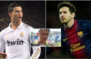 Cristiano Ronaldo v Lionel Messi: Mourinho's compelling 2012 response on the debate